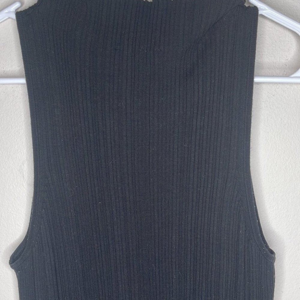 Ninety Percent Ribbed Racer Front Dress - Picture 5 of 12